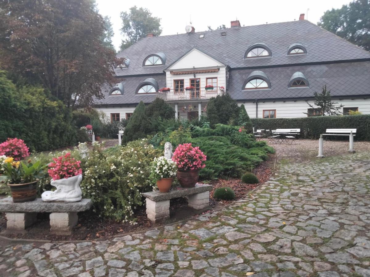 Dworek pod Herbem Villa Gądkowice Buitenkant foto