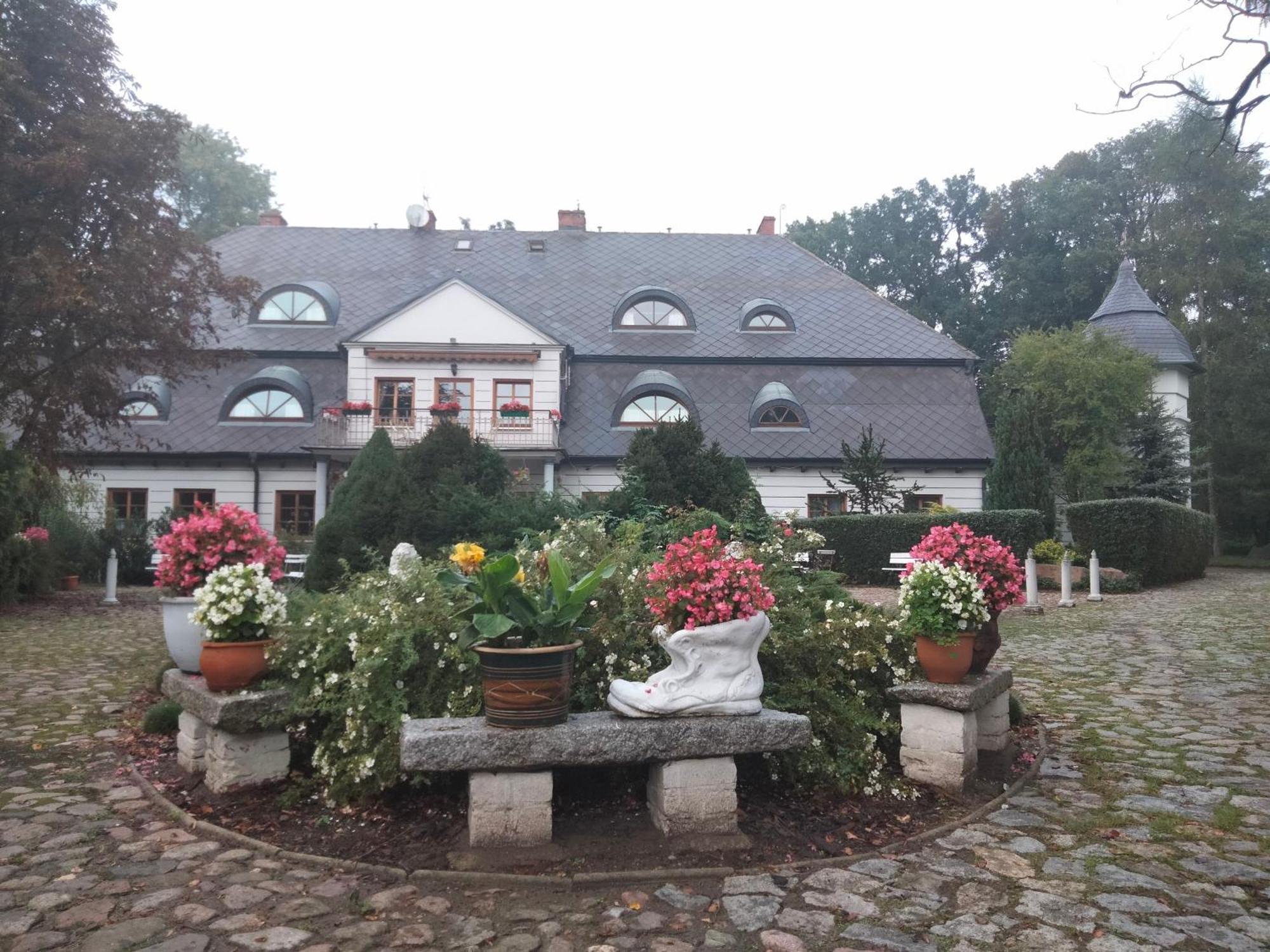 Dworek pod Herbem Villa Gądkowice Buitenkant foto