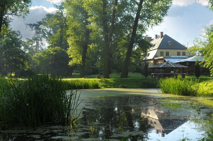 Dworek pod Herbem Villa Gądkowice Buitenkant foto